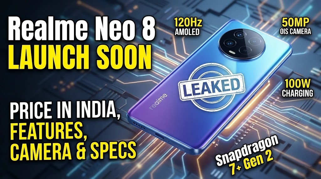 Realme Neo 8 new smartphone launch in India