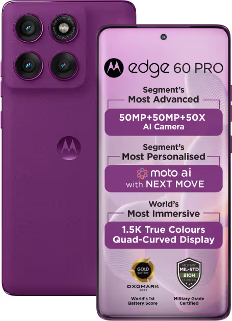 Motorola Edge 60 Pro vs Motorola Edge 70