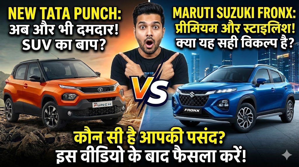 New Tata Punch Vs Maruti Suzuki Fronx