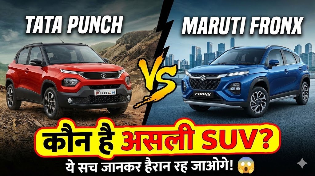 New Tata Punch Vs Maruti Suzuki Fronx