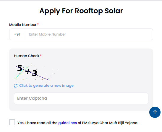 PM Surya Ghar Online Apply
